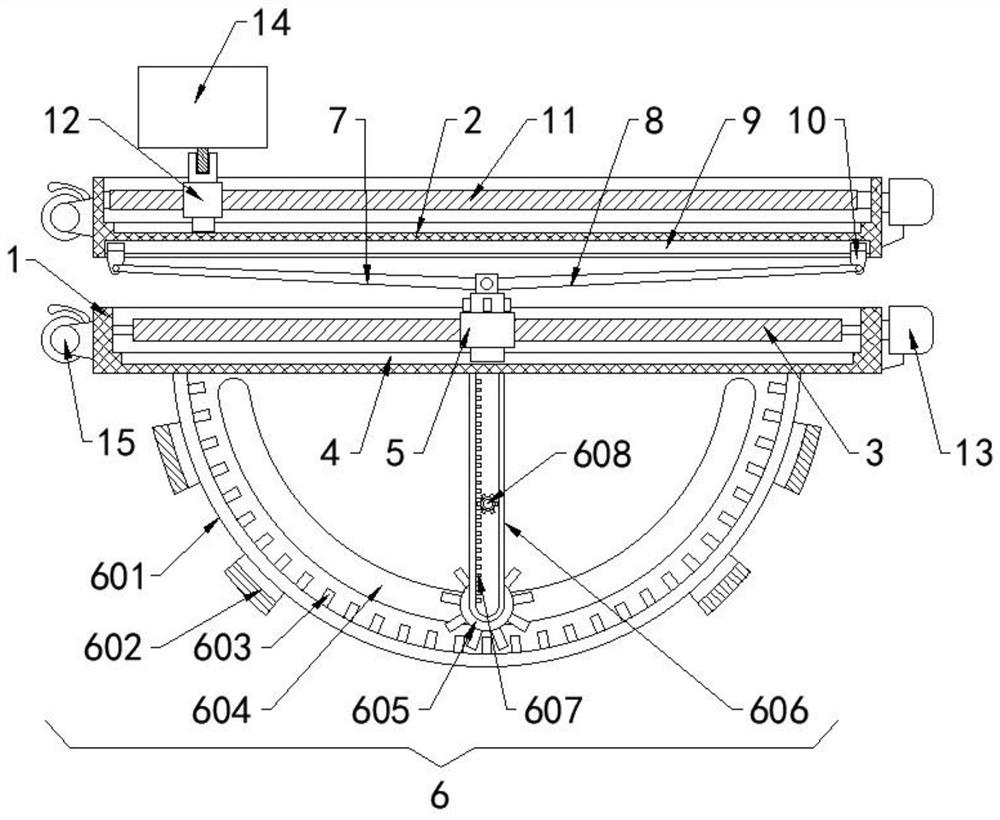 Radio and television editing short film shooting device and method