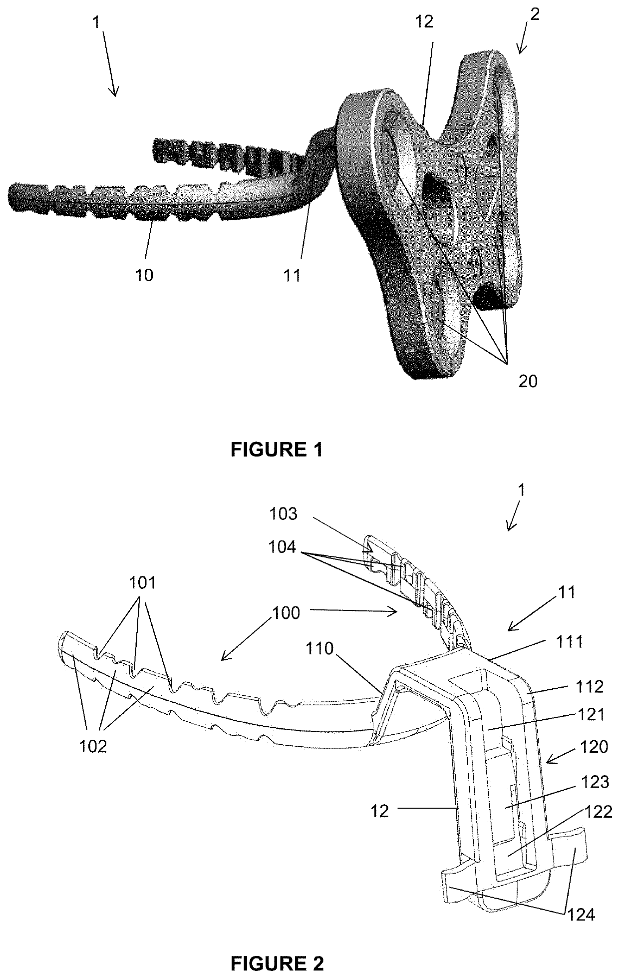 Device for mandibular attachment of a localization marker