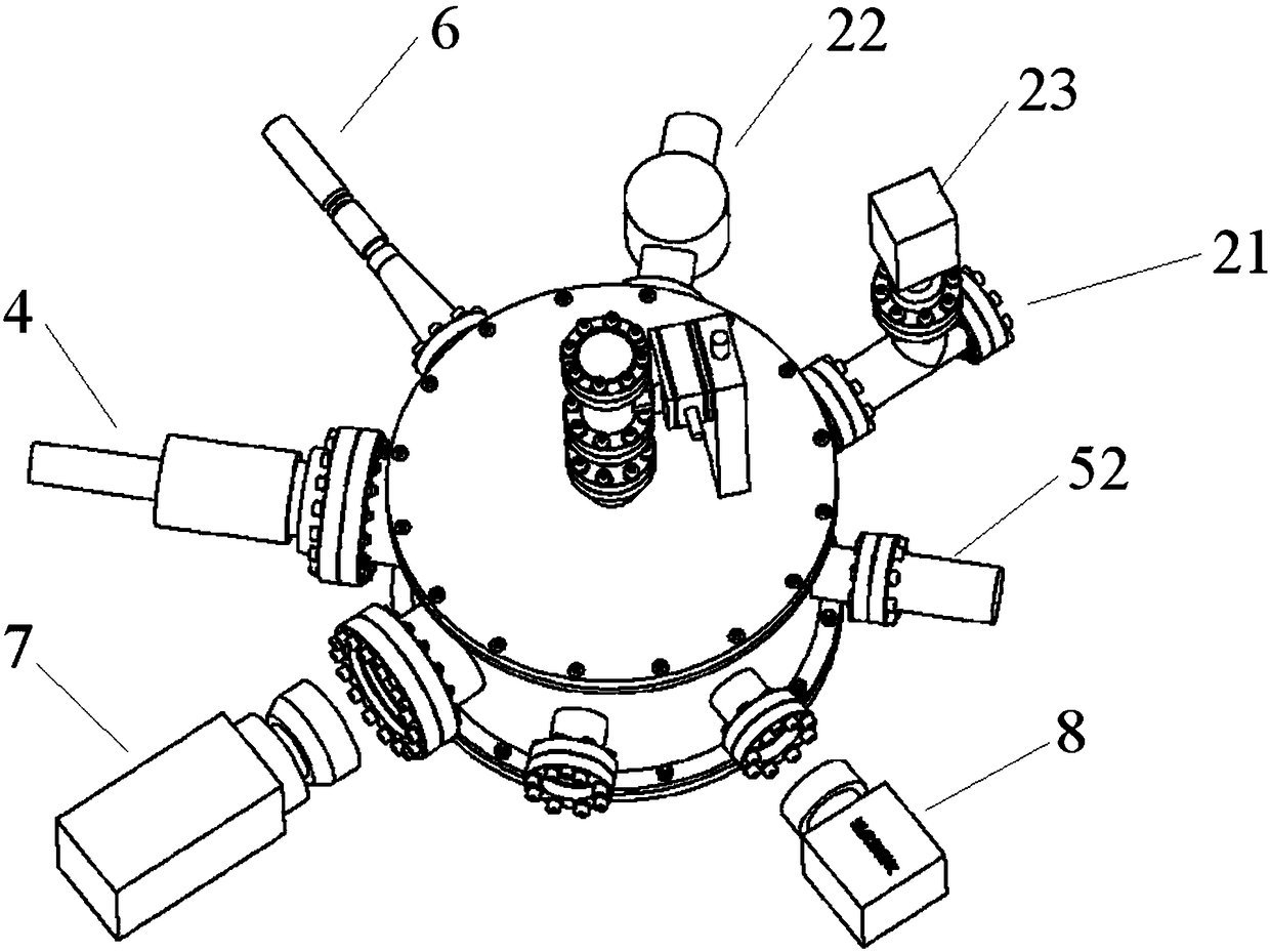 A device for testing electronic peeling film and its application