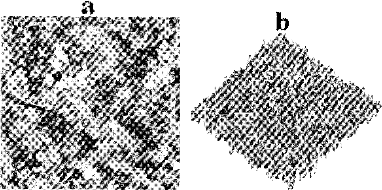 Method for preparing load type titanium dioxide photocatalytic film