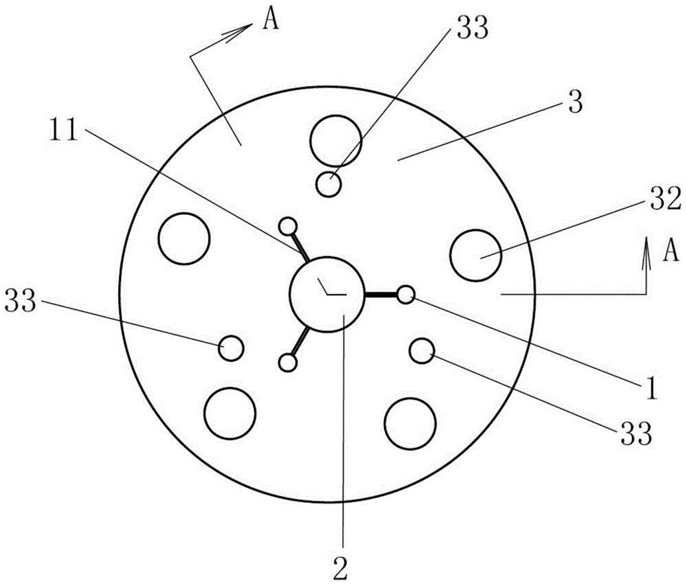 Device for measuring sediment thickness through drill bit variable pressure sensing method