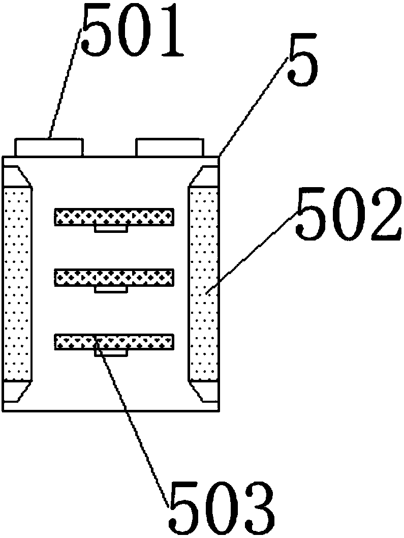 Tea planting irrigation device with automatic humidity control function