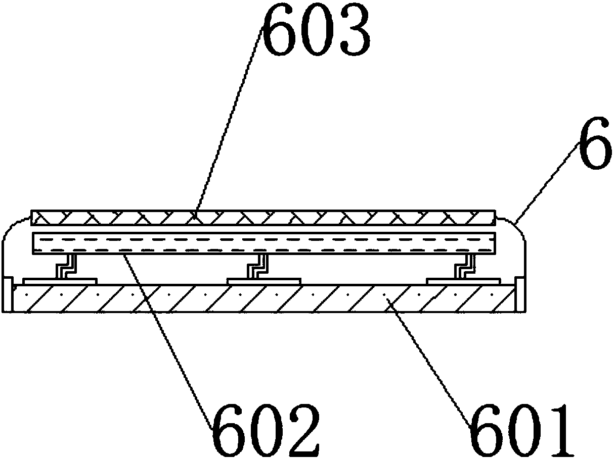 Tea planting irrigation device with automatic humidity control function