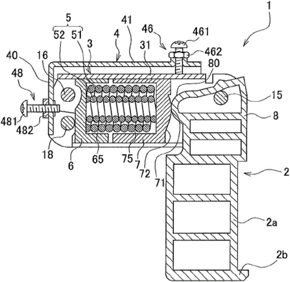 Original pressing board opening and closing device and office machine