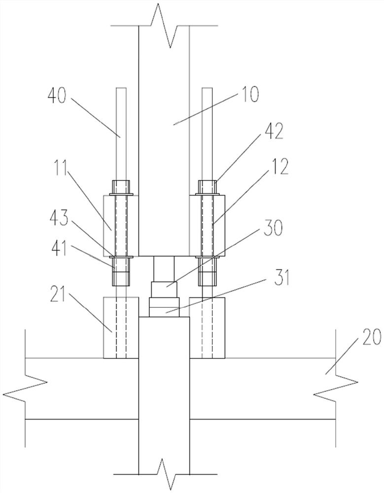 A frame building jacking device, an overall jacking method, and a jacking deviation correction method