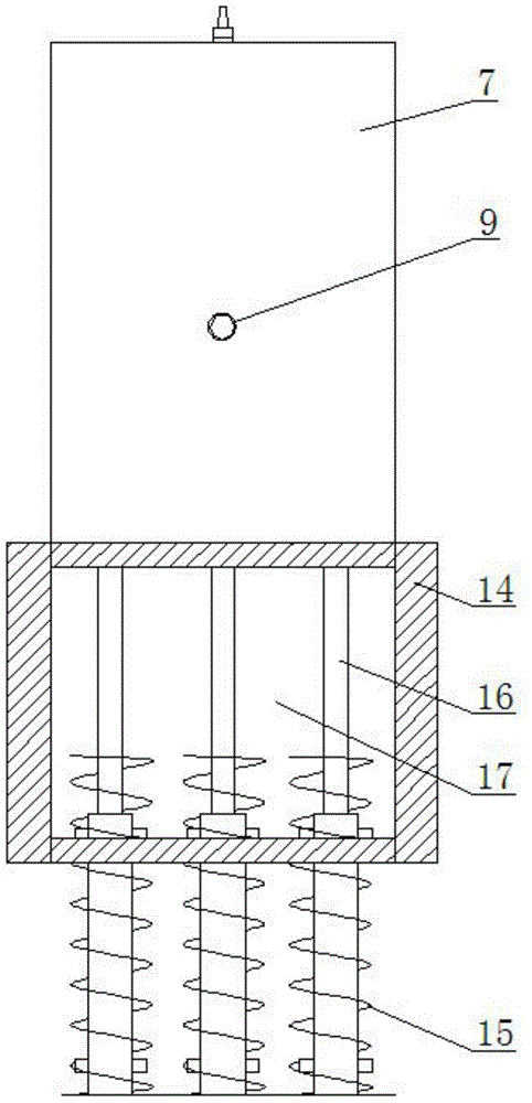 Vapor-solid separation type organic garbage disposal machine