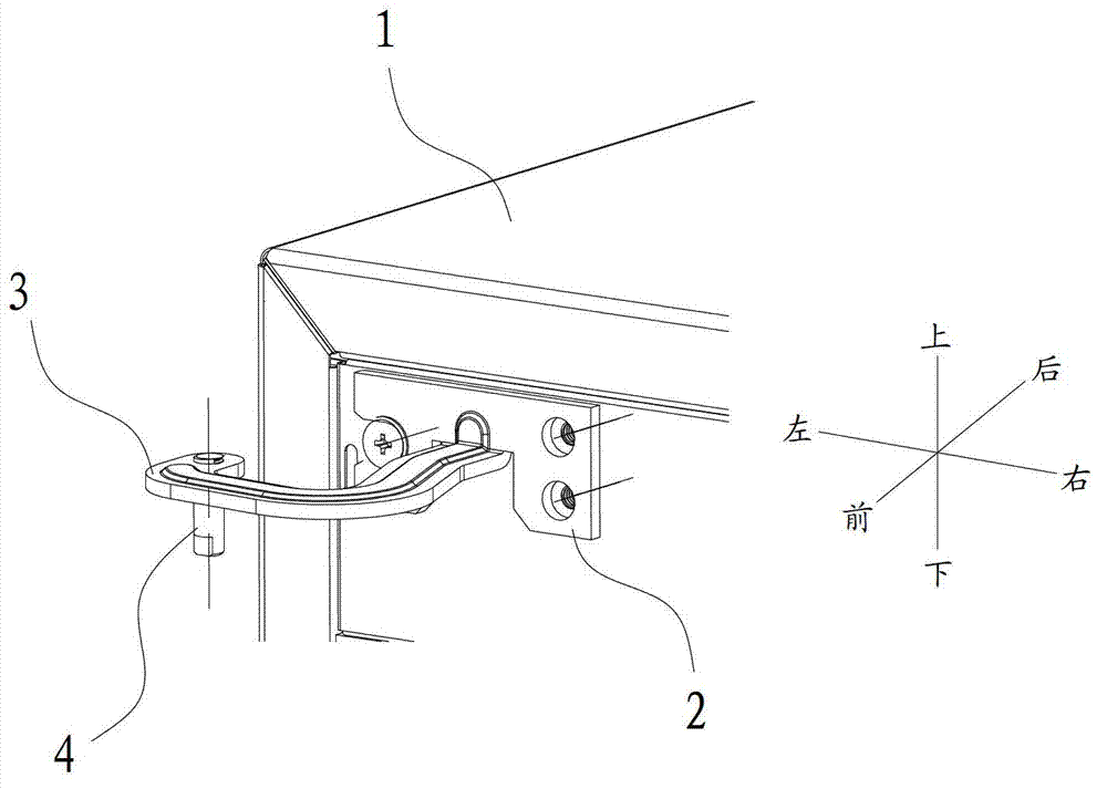 Hinging device for refrigerator and refrigerator having same