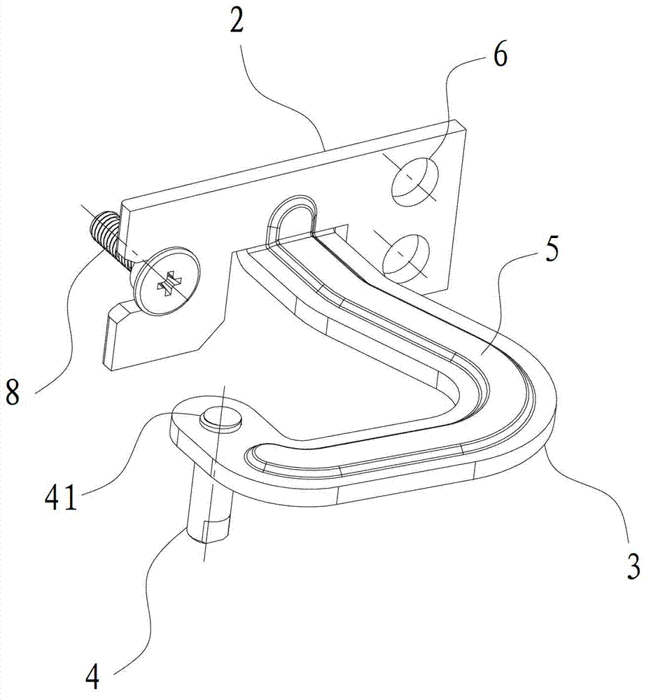 Hinging device for refrigerator and refrigerator having same