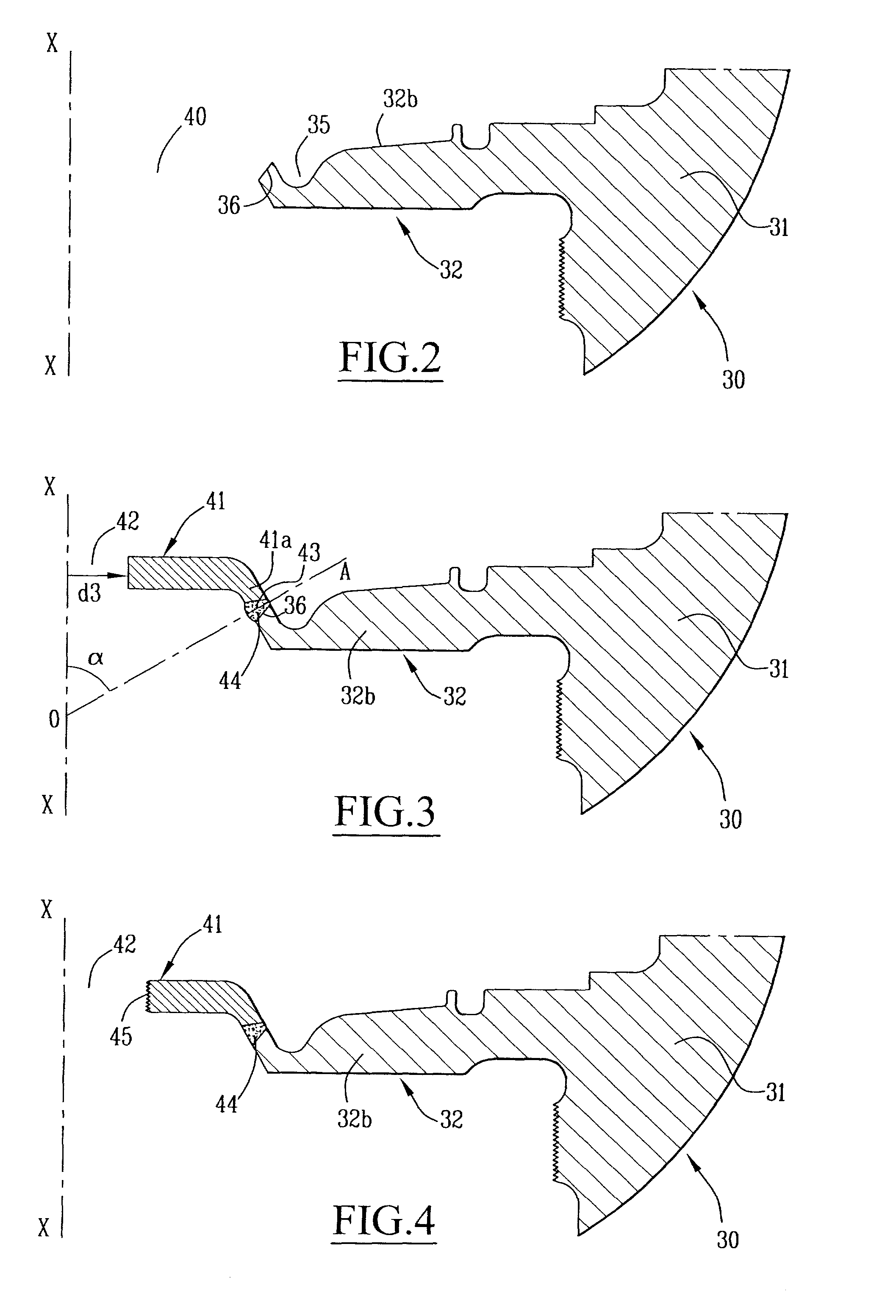 Method of repairing a labyrinth seal of a diffuser in a primary pump of a nuclear power station