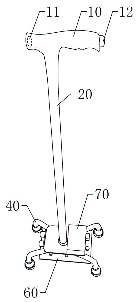 Cavity/barrier detection walking stick for blind people