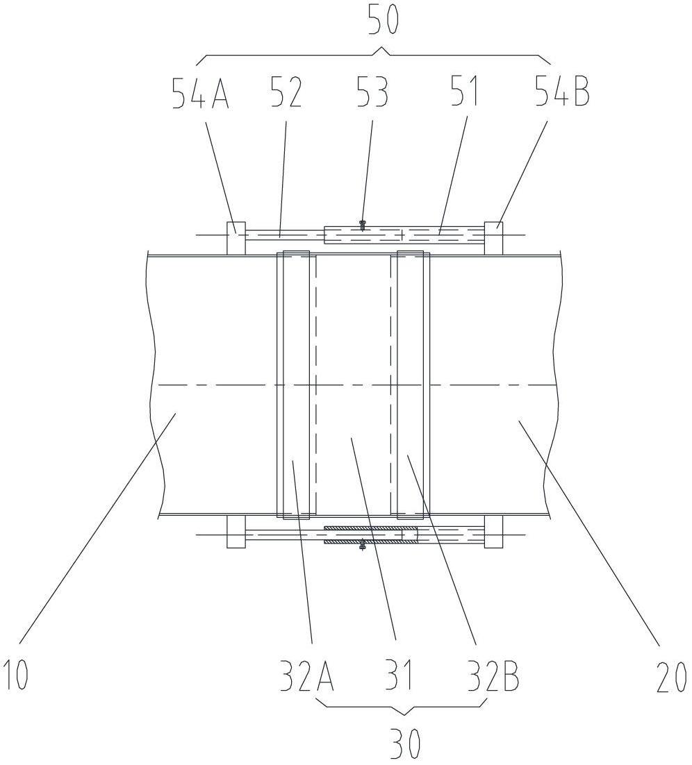 Air pipe connecting structure