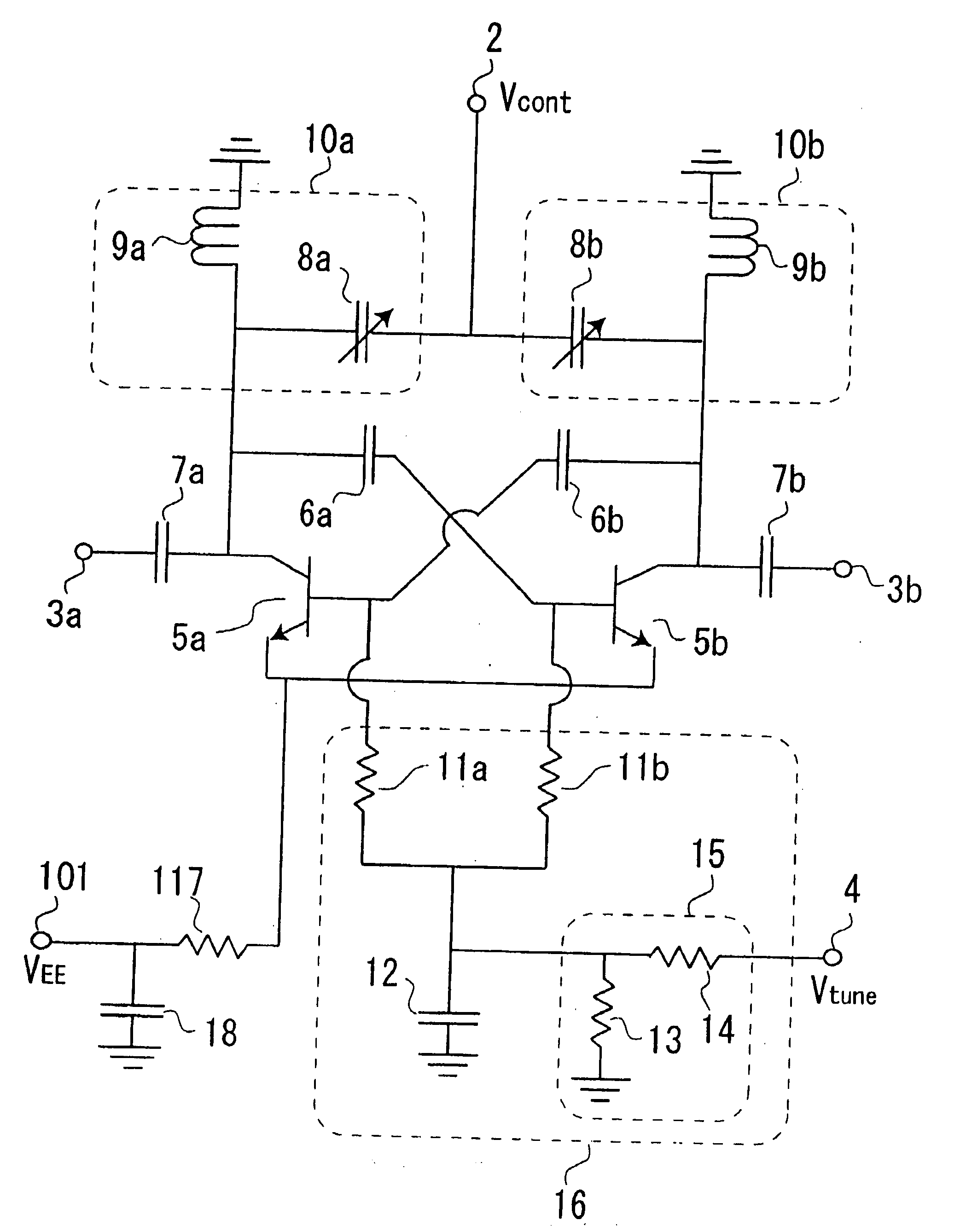 Voltage Controlled Oscillator and Frequency Control Method of the Voltage Controlled Oscillator