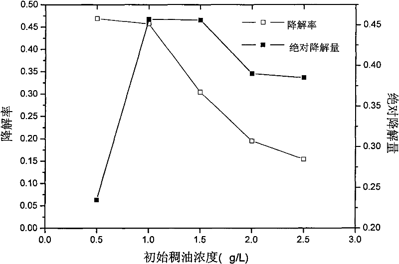 Thick oil-degrading bacteria and application thereof