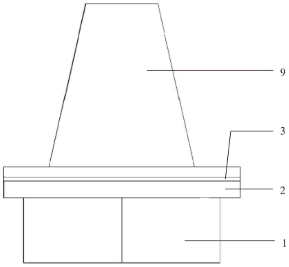 A multi-tube composite foundation structure with supporting structure and its construction method