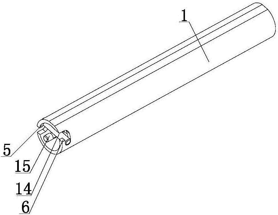 Suit device for heat treatment of metal filter core fine filter