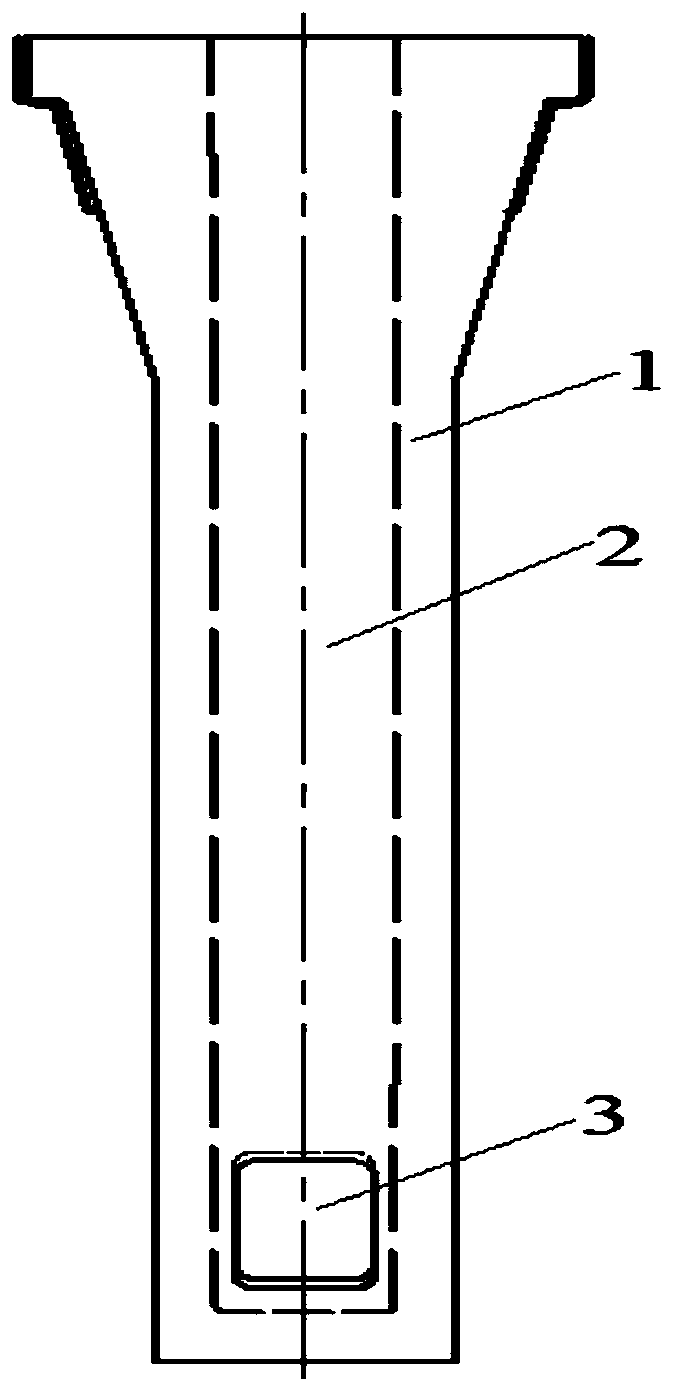 A continuous casting anti-clogging submerged nozzle