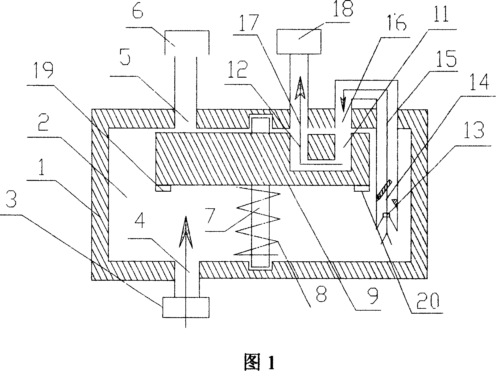 Water saving temperature control backwater valve