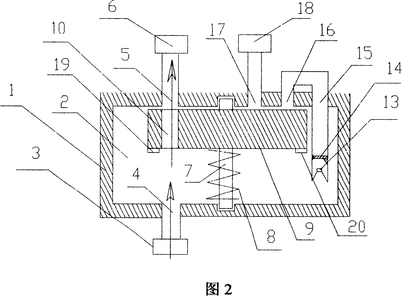 Water saving temperature control backwater valve