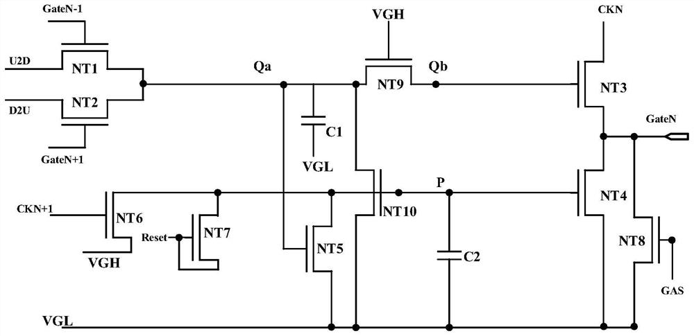 goa circuit and display panel