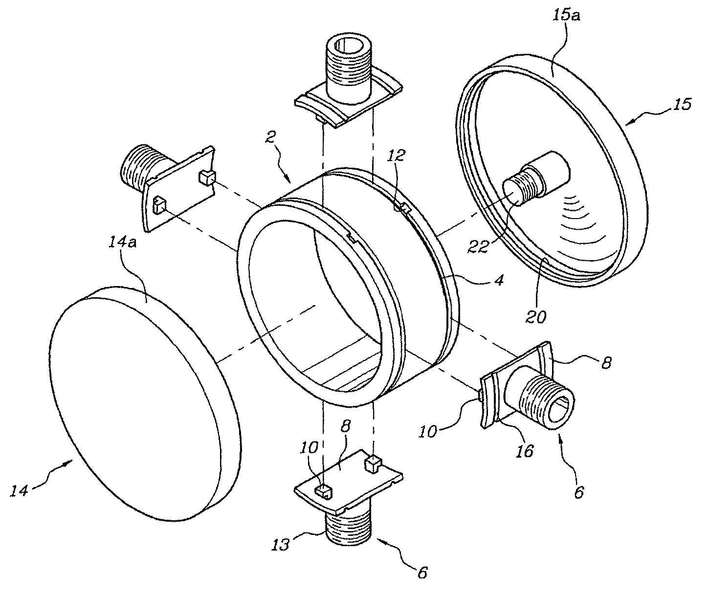 Connector for linear members