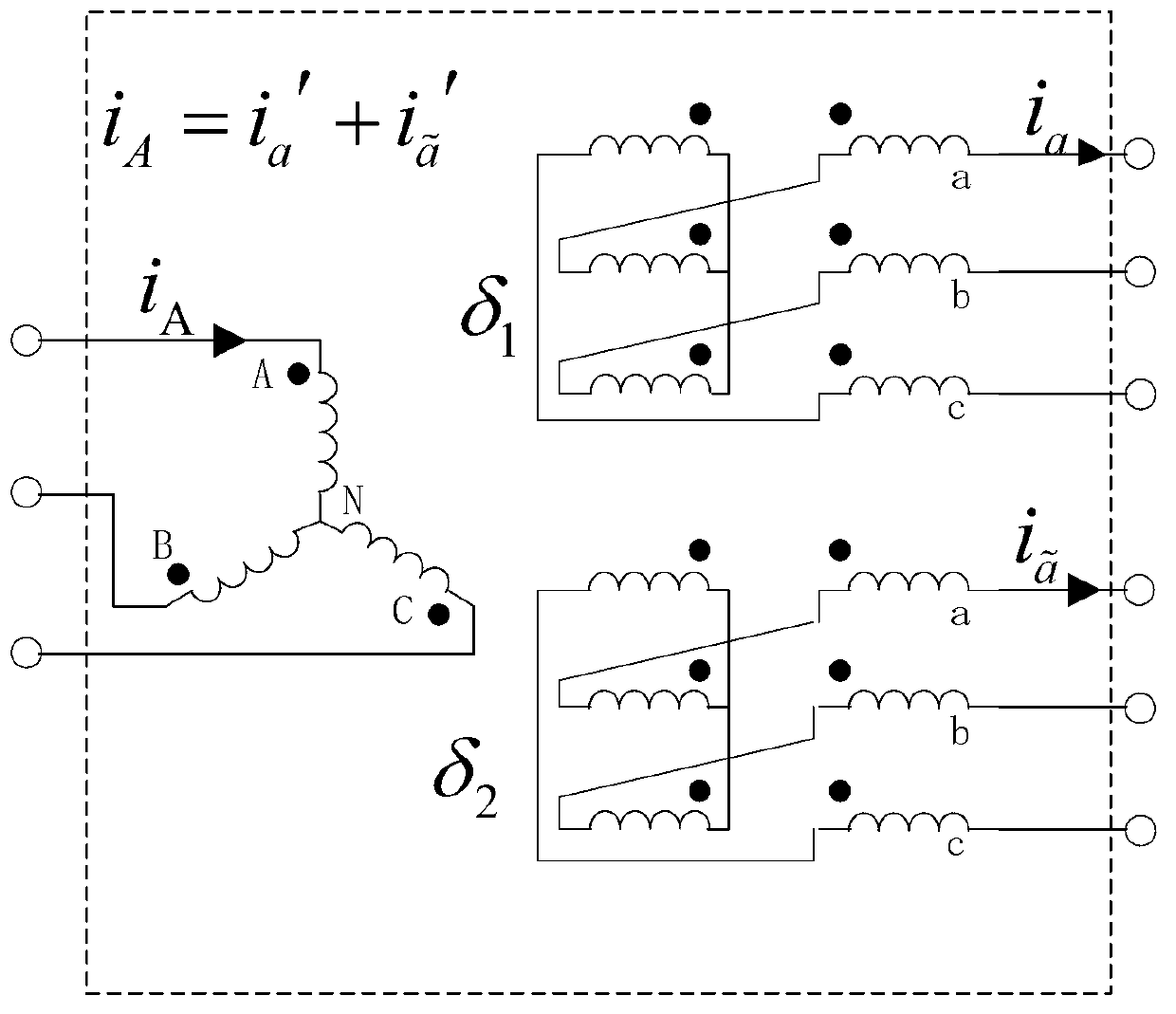 Improved alternative current-alternative current frequency converter system through utilization of phase-shifting transformer