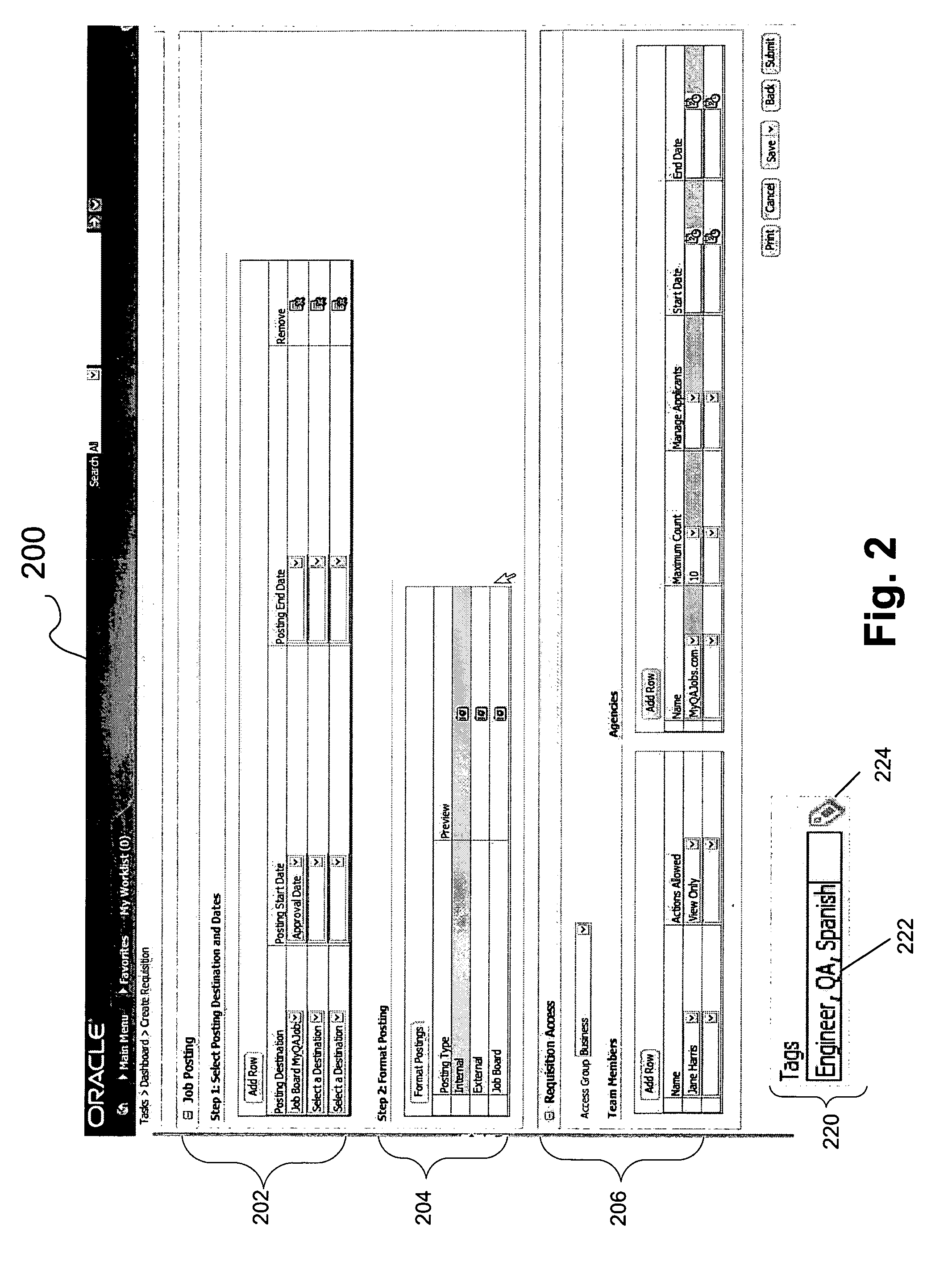 Tag creation system