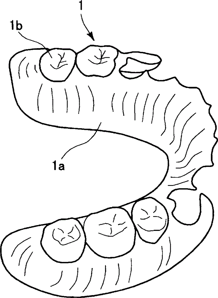 Formed body for dental department and resin material for dental department