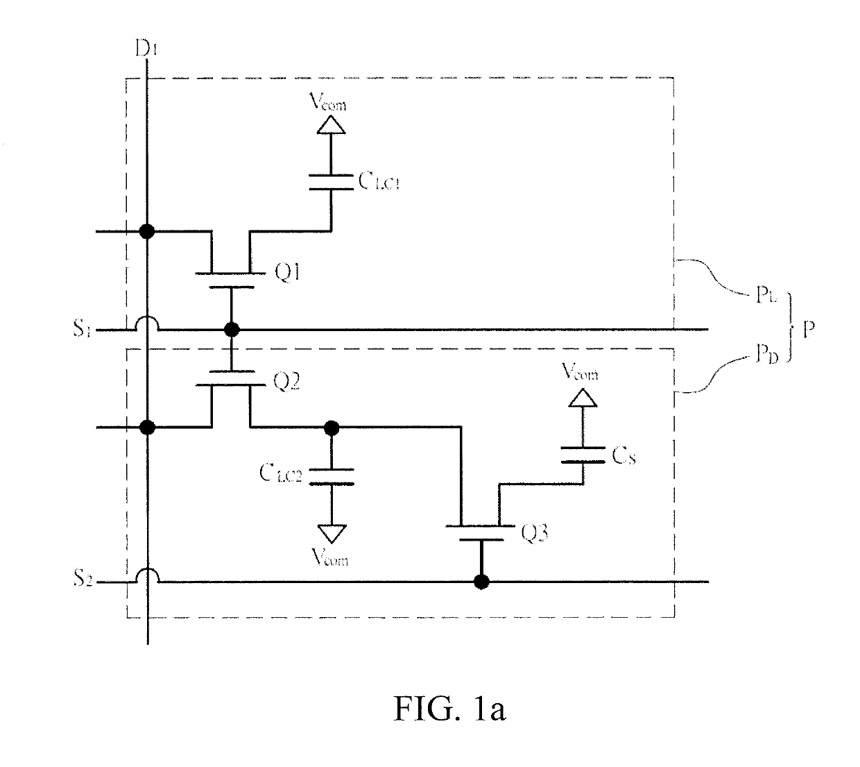 Display panel and charge sharing control method thereof