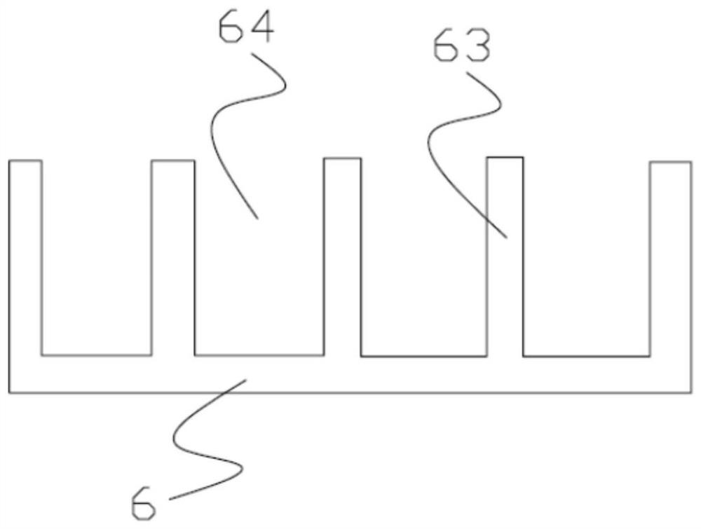 Flow-stabilizing slag-stopping nodular cast iron pouring structure and working method thereof