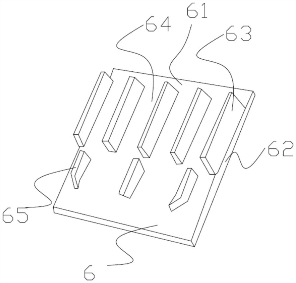 Flow-stabilizing slag-stopping nodular cast iron pouring structure and working method thereof