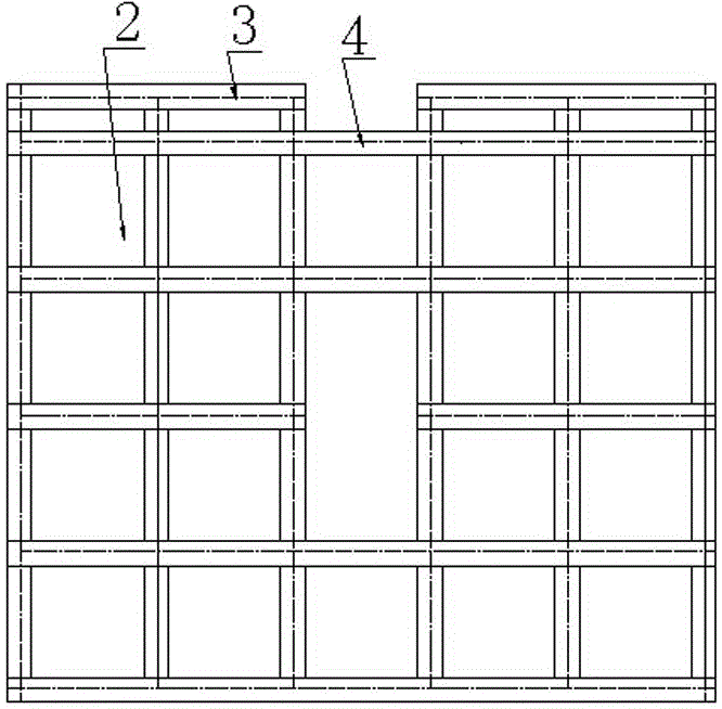 Fixing device for horizontal transport of automobile bumpers