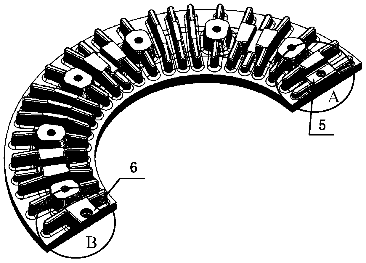 A method for connecting brake discs with split wheels