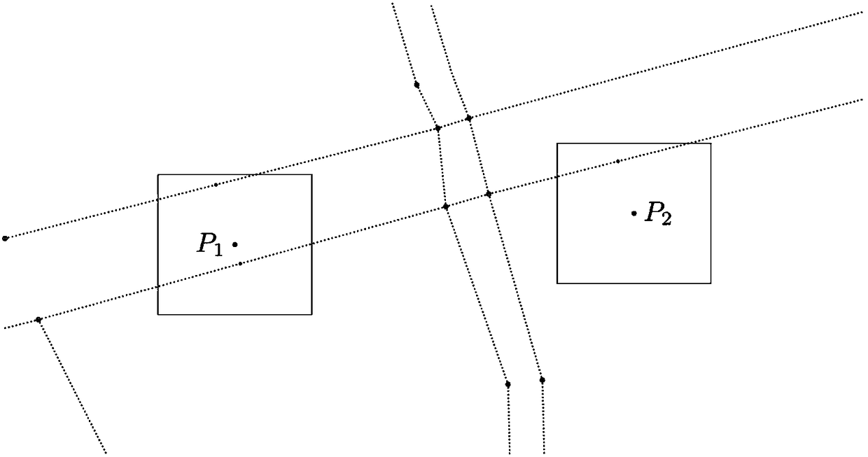 Real-time road matching method based on vehicle travel records and system