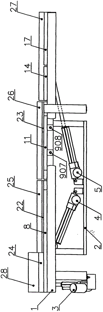 Multi-functional nursing bed combined with machinery and air bag