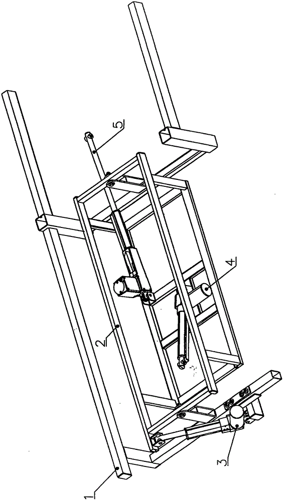 Multi-functional nursing bed combined with machinery and air bag