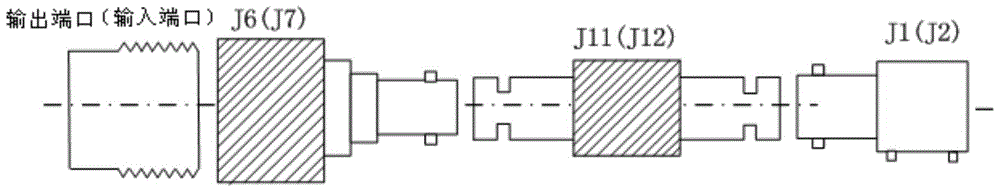 A surface acoustic wave device testing device and testing method thereof