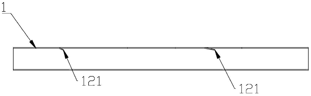 Keel support frame, keel and preparation method of keel