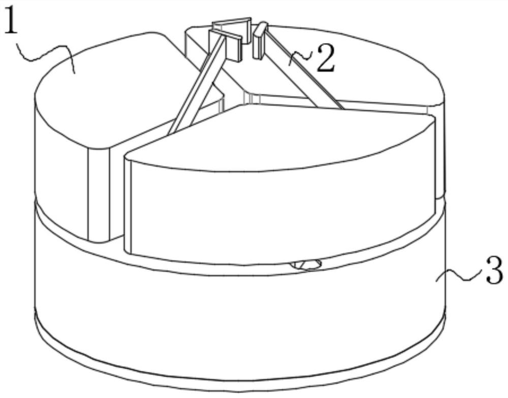 Clamp of milling machine for quickly positioning and clamping workpiece