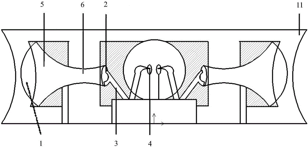 Noise power generation apparatus and method based on human ossicular chain type conduction