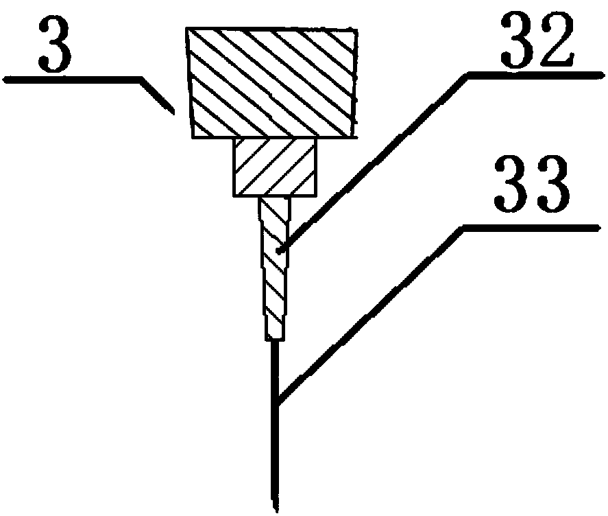 Glue filling device of permanent-magnet synchronous-motor rotor assembly and flue filling method of glue filling device