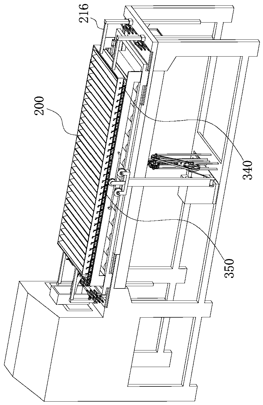 Energy-saving type tea strip tidying machine for improving tea production efficiency