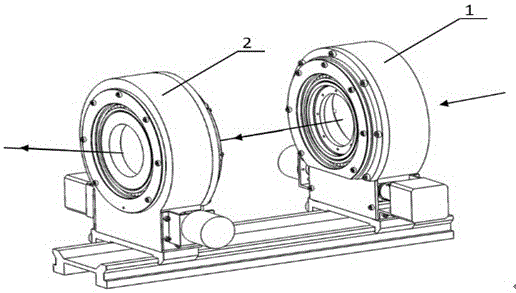 Robot movement locus key point error measurement method