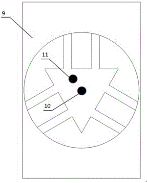 Robot movement locus key point error measurement method