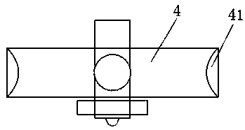 Multi-angle grounding wire suitable for substation