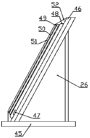 A solar public fitness equipment for exercising leg muscles