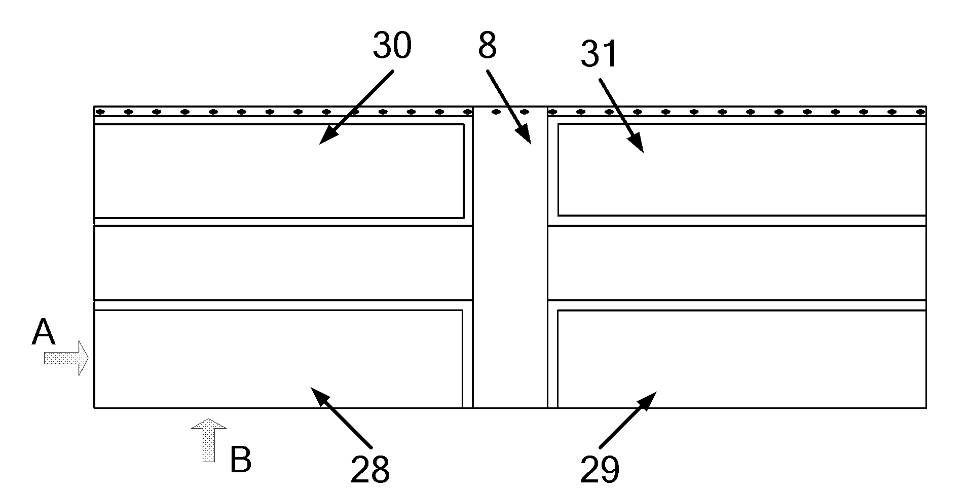 Automobile stability parameter test bench and test method using same