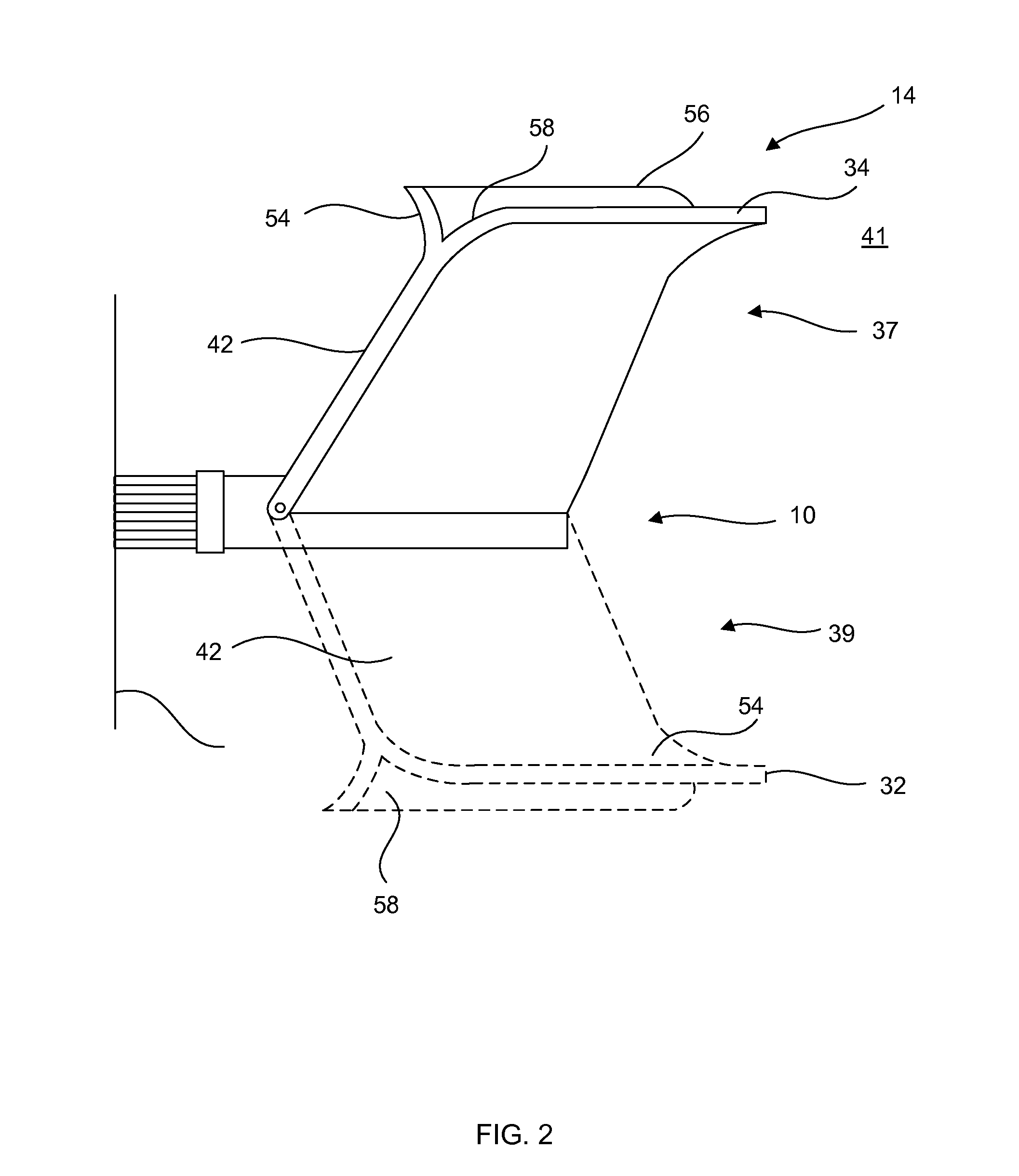 Scraper device for cleaning a submerged surface