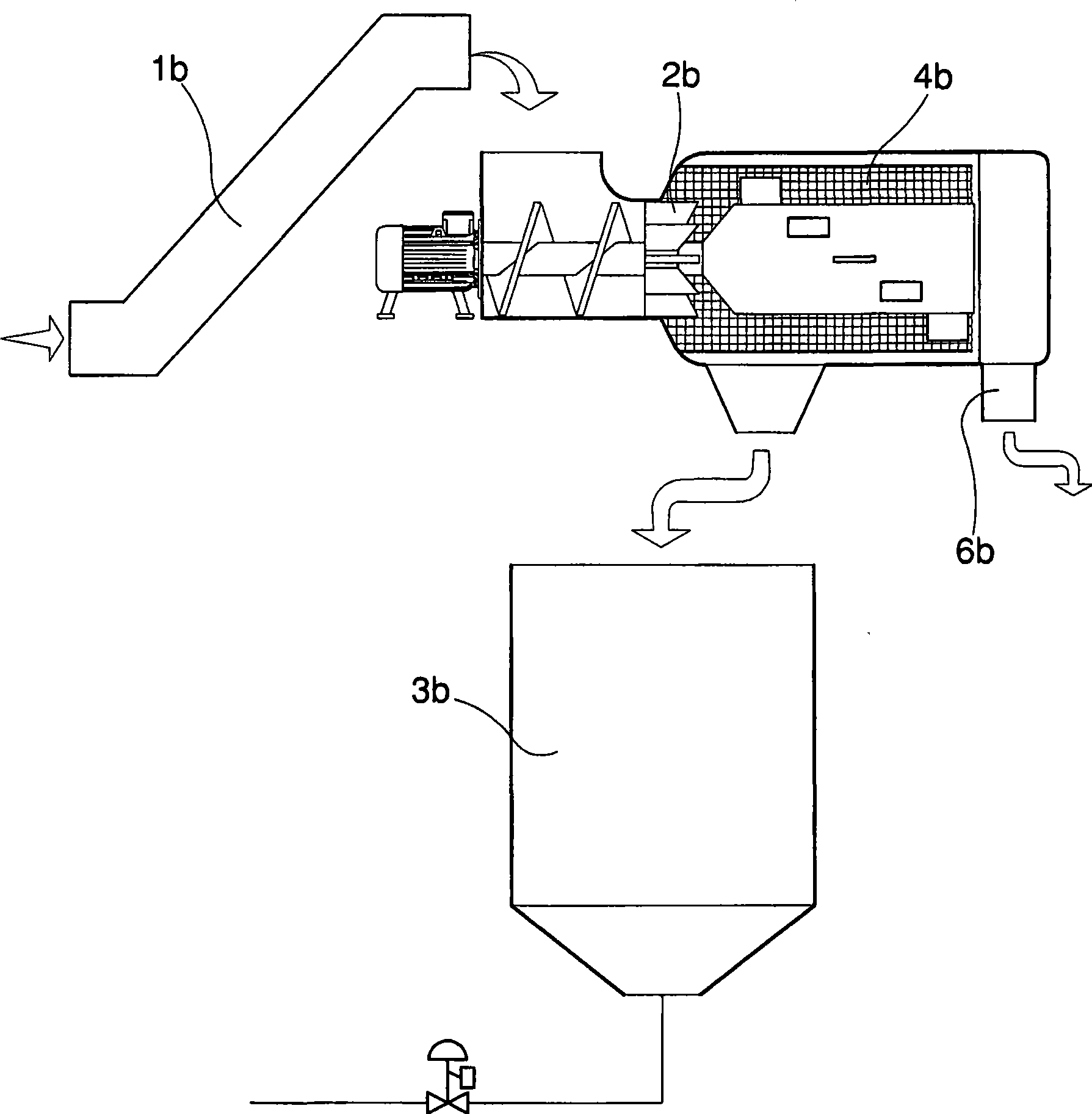 A process for extracting purees from food products and a plant for carrying out the process