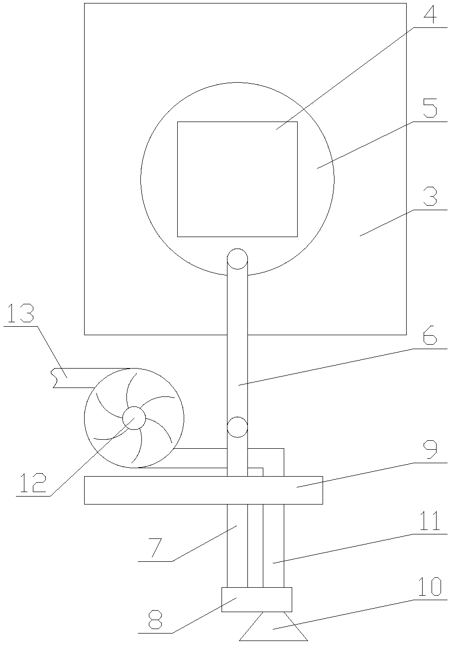 Intelligent pipeline corridor maintenance device with water removing and dredging functions