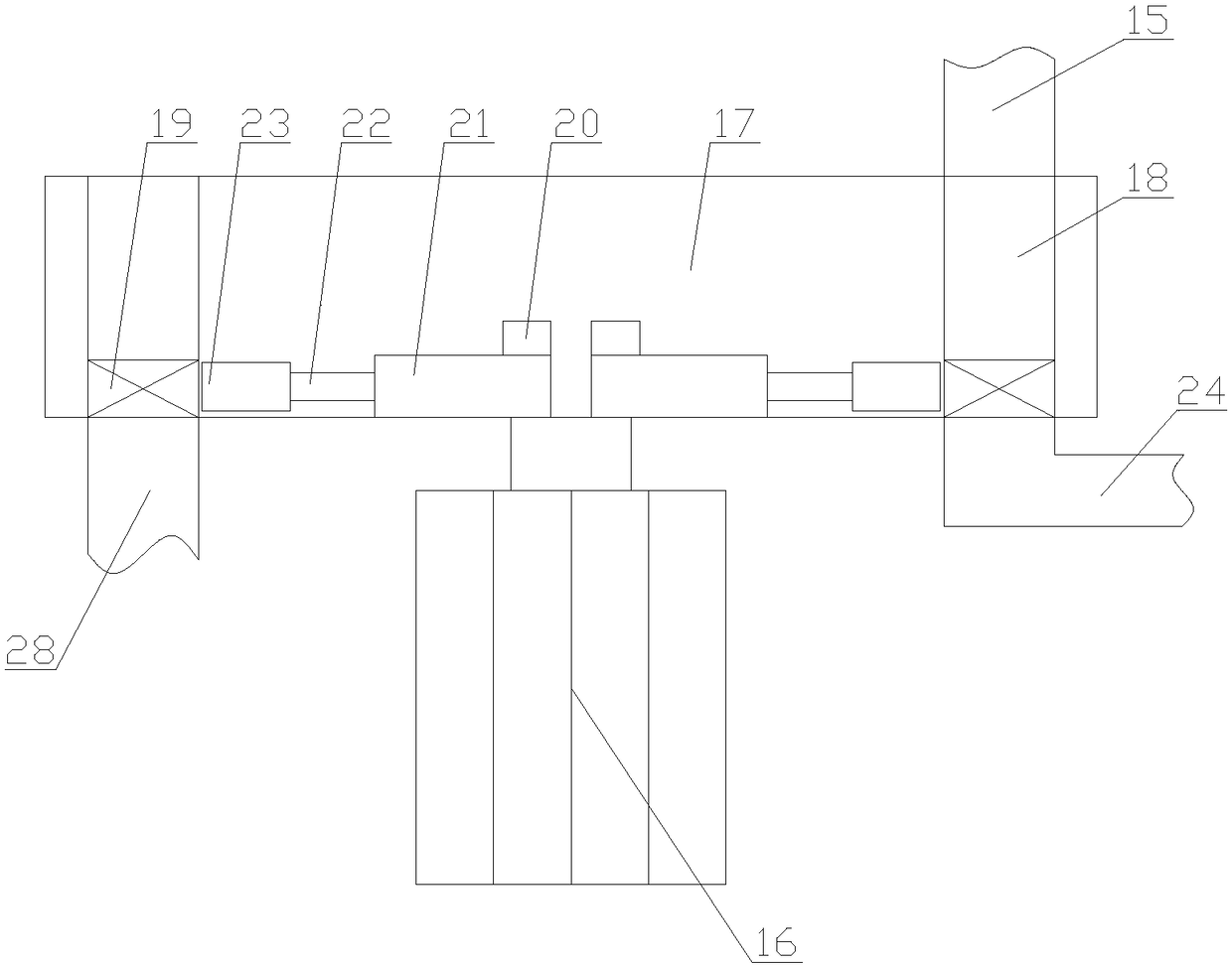 Intelligent pipeline corridor maintenance device with water removing and dredging functions